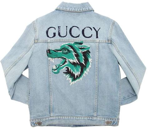 guccy wolf jacket